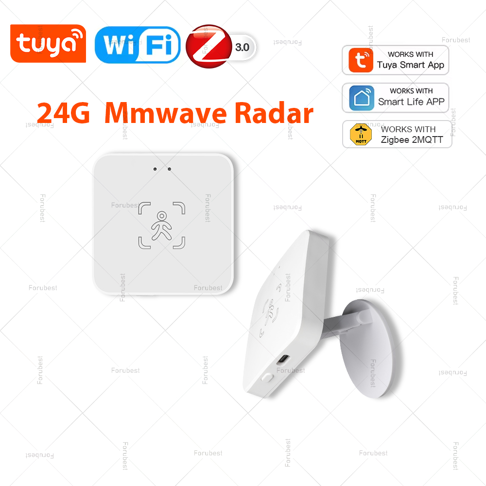 Pir Motion Sensor - Tuya WiFi/Zigbee Human Presence Detector Smart