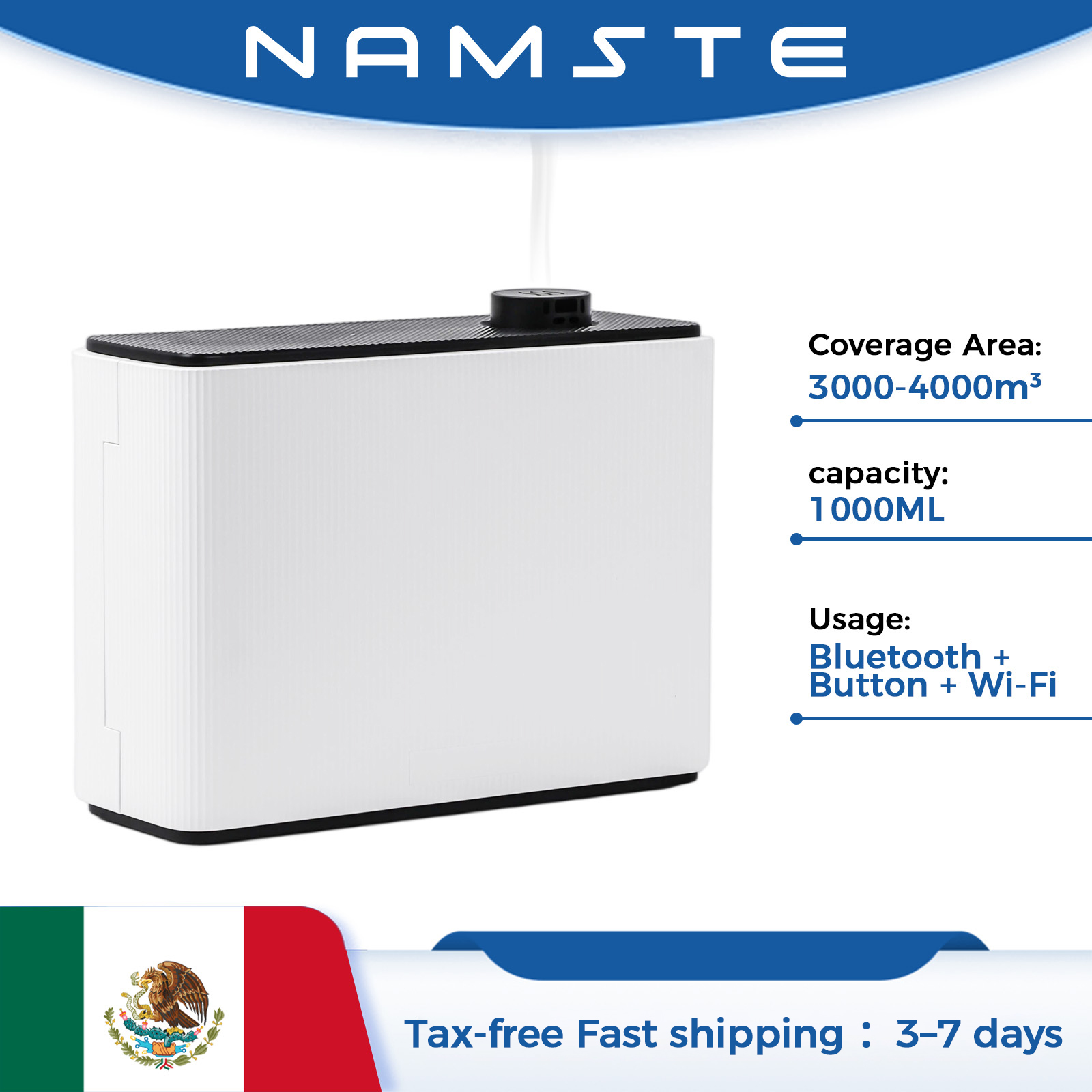 Smart Home Hotel - NAMSTE 1000ML Fragrance Diffuser Smart Scent