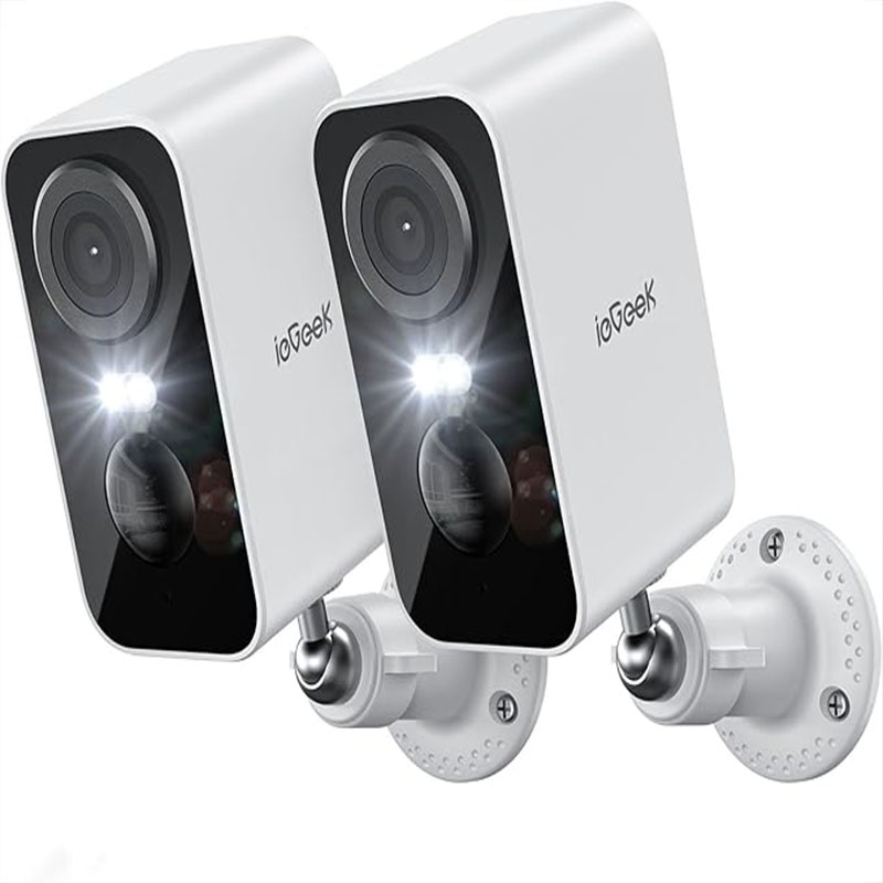 Smart Home Camera Ezviz - ieGeek 2 PCS 2K Wireless WiFi