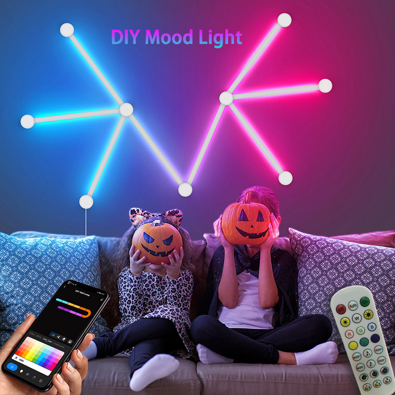 Smart Bulb - Smart RGB Wall Lamp, Bluetooth APP