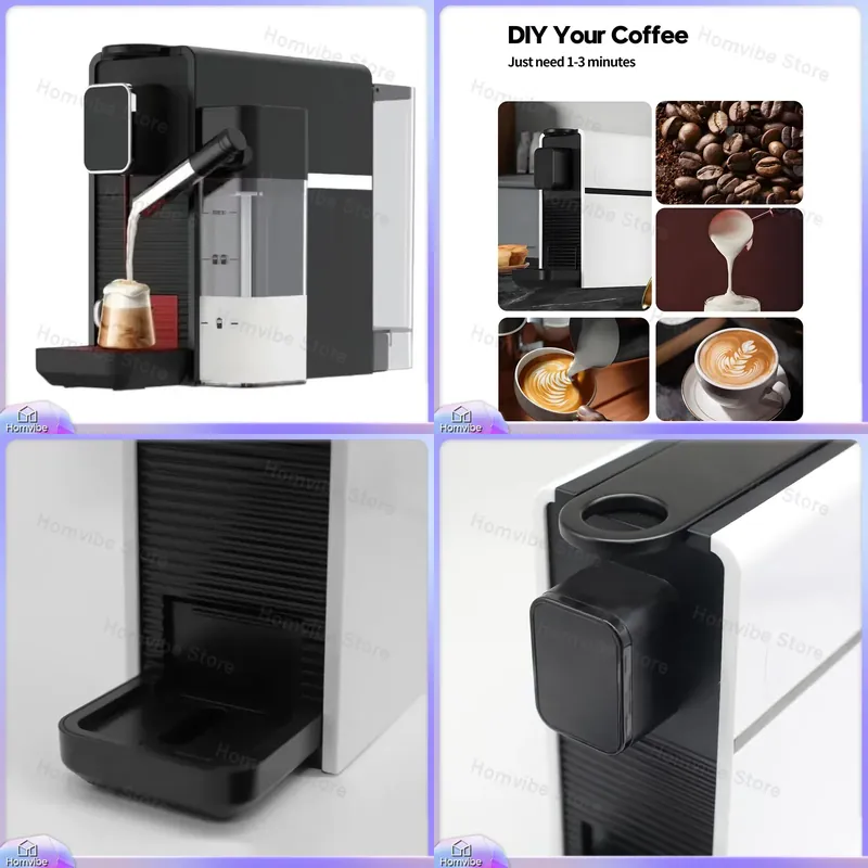 Smart Home Hotel - Smart Portable Espresso with Milk Frother