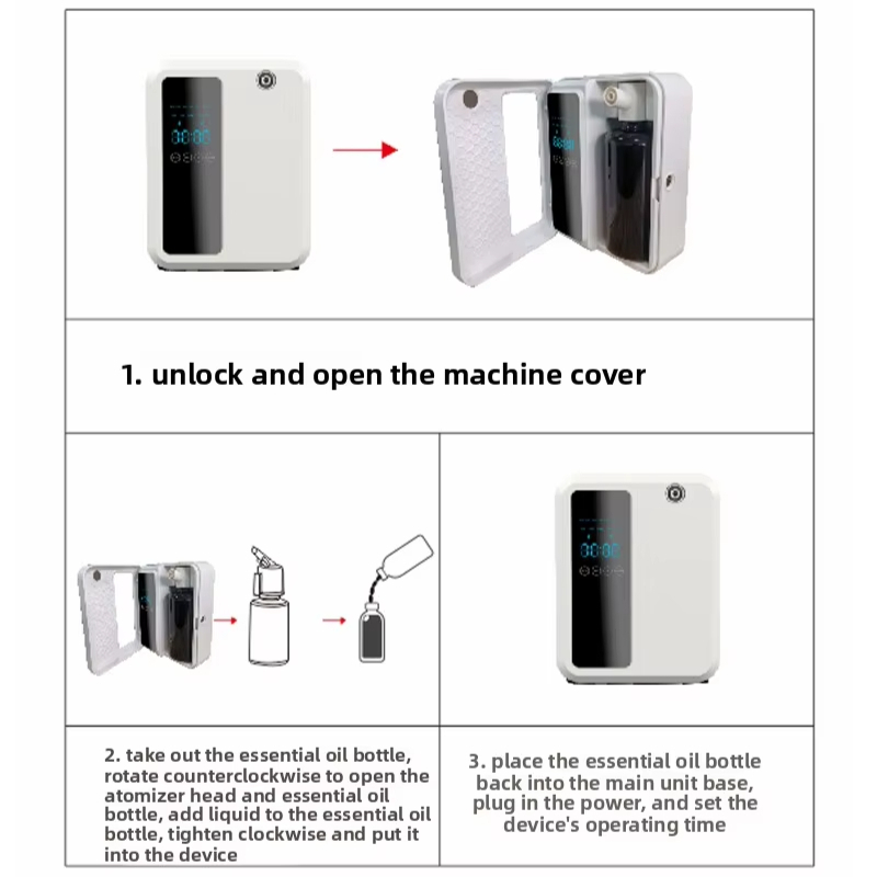 Smart Home Hotel - 500ml Smart Aroma Diffuser with App