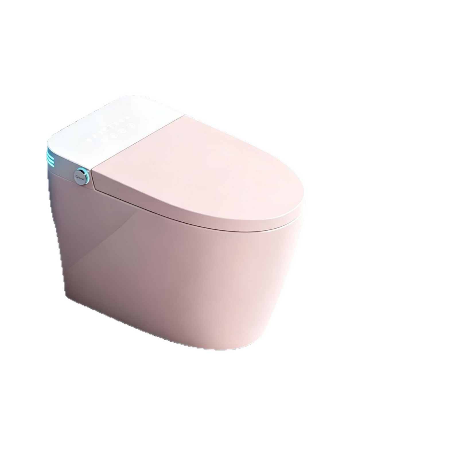 Smart Home Hotel - Smart Toilet, Pink, All-in-1 Automatic, No