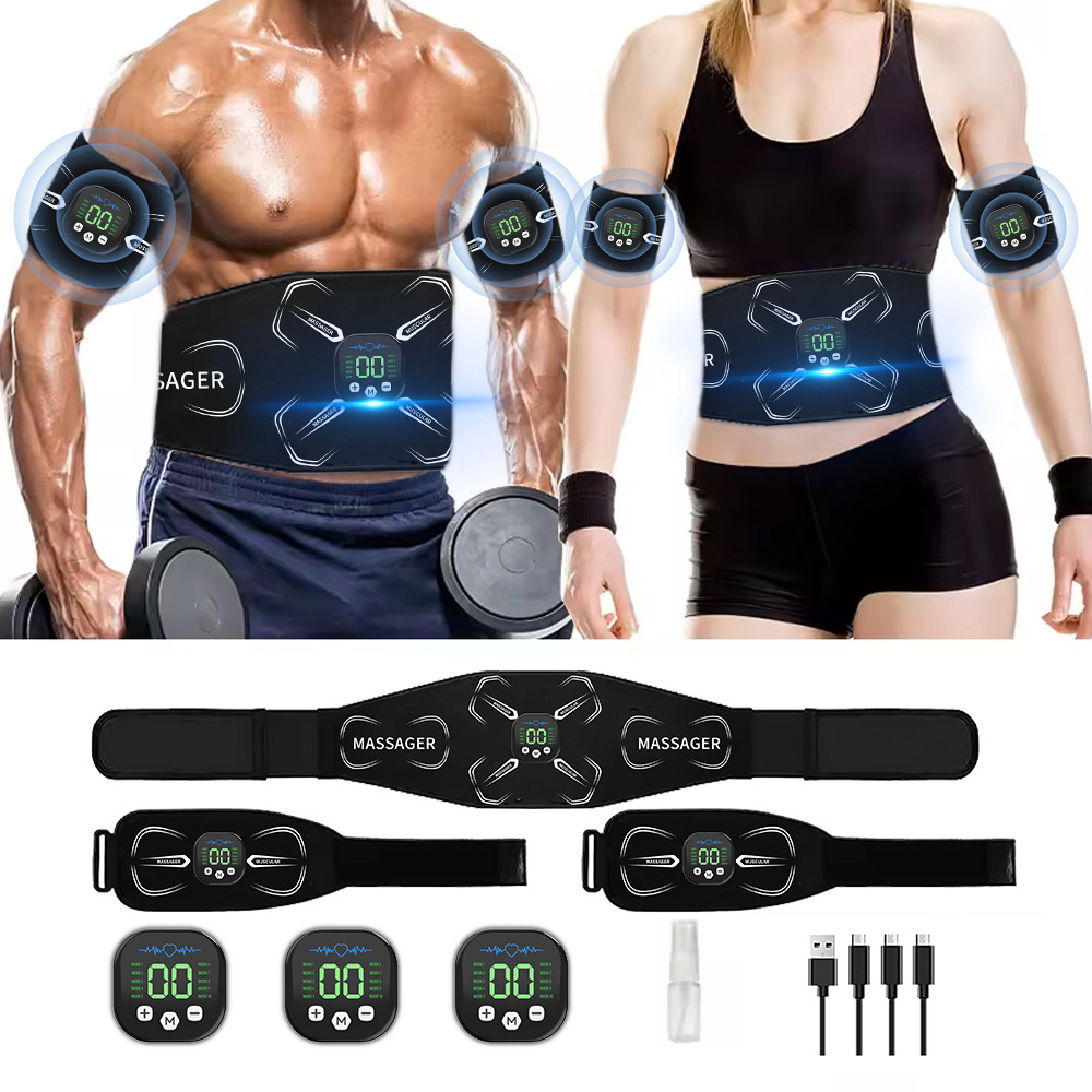 Smart Home Gym - EMS Muscle Stimulator Abdominal Trainer Abs