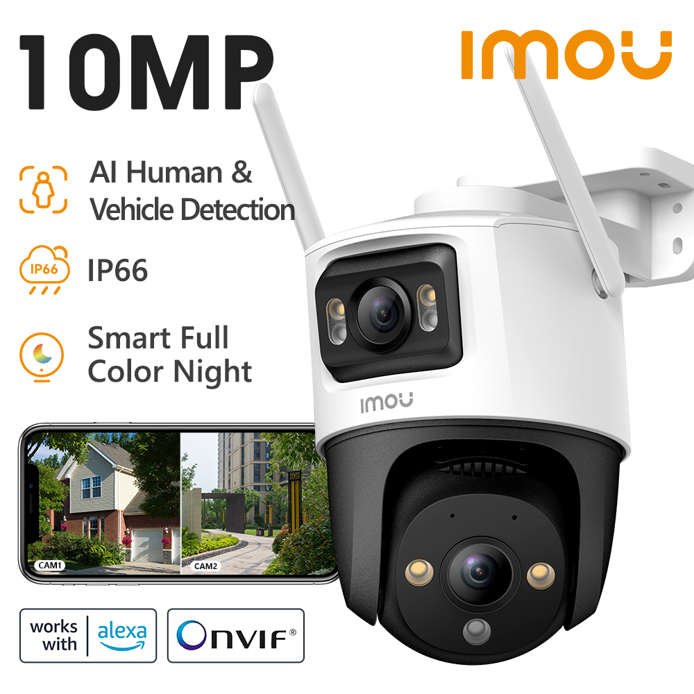 Smart Home Camera Ezviz - IMOU Dual Lens Outdoor Camera PT