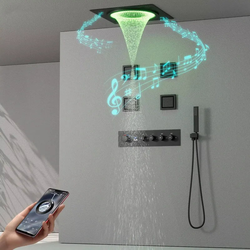 Smart LED Shower Set Bathroom  - đánh giá và giá Smart Home Hotel