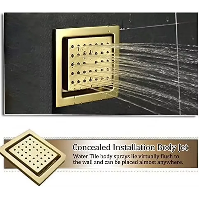 Smart LED Shower Set Bathroom  - đánh giá và giá Smart Home Hotel