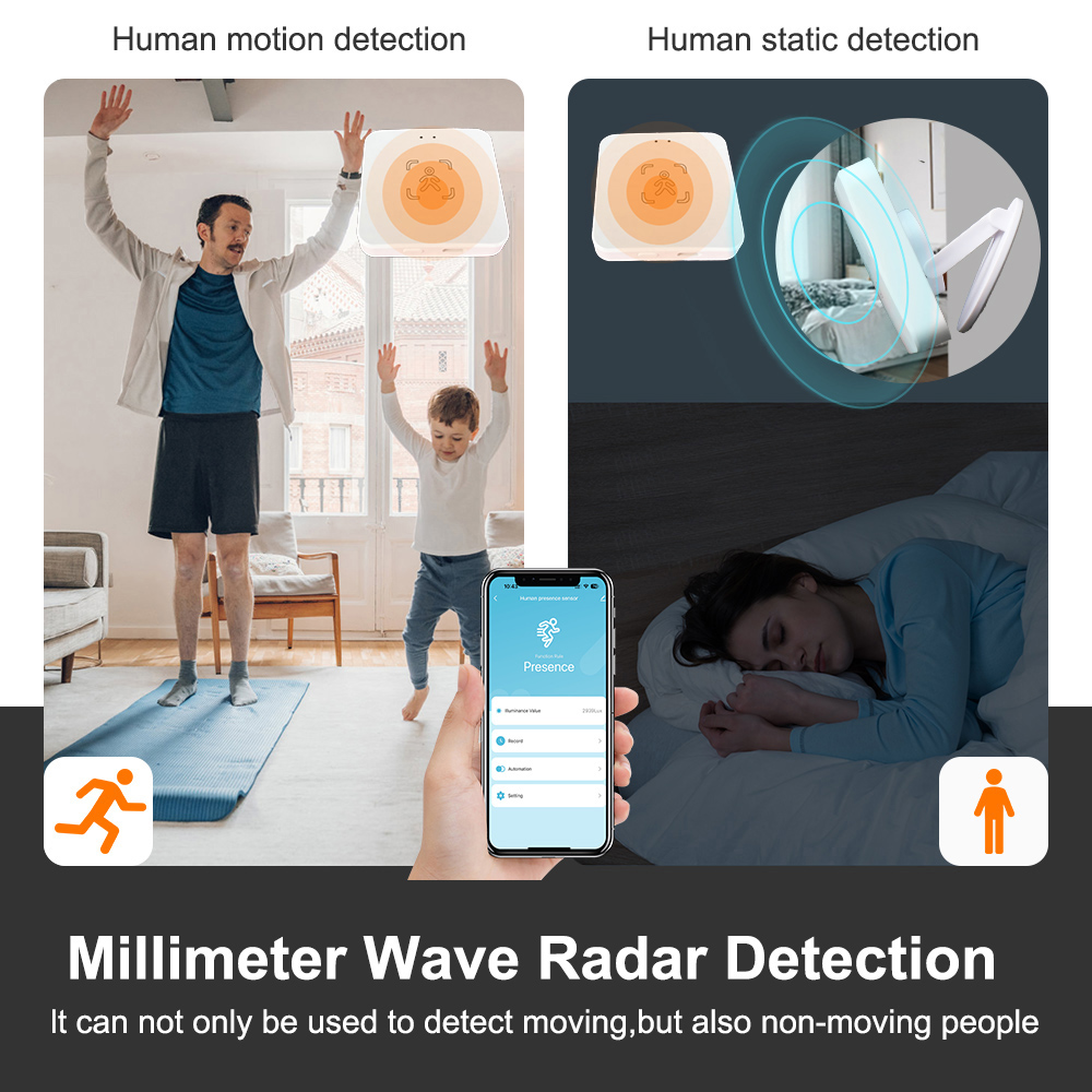 Tuya WiFi/Zigbee Human Presenc - đánh giá và giá Pir Motion Sensor