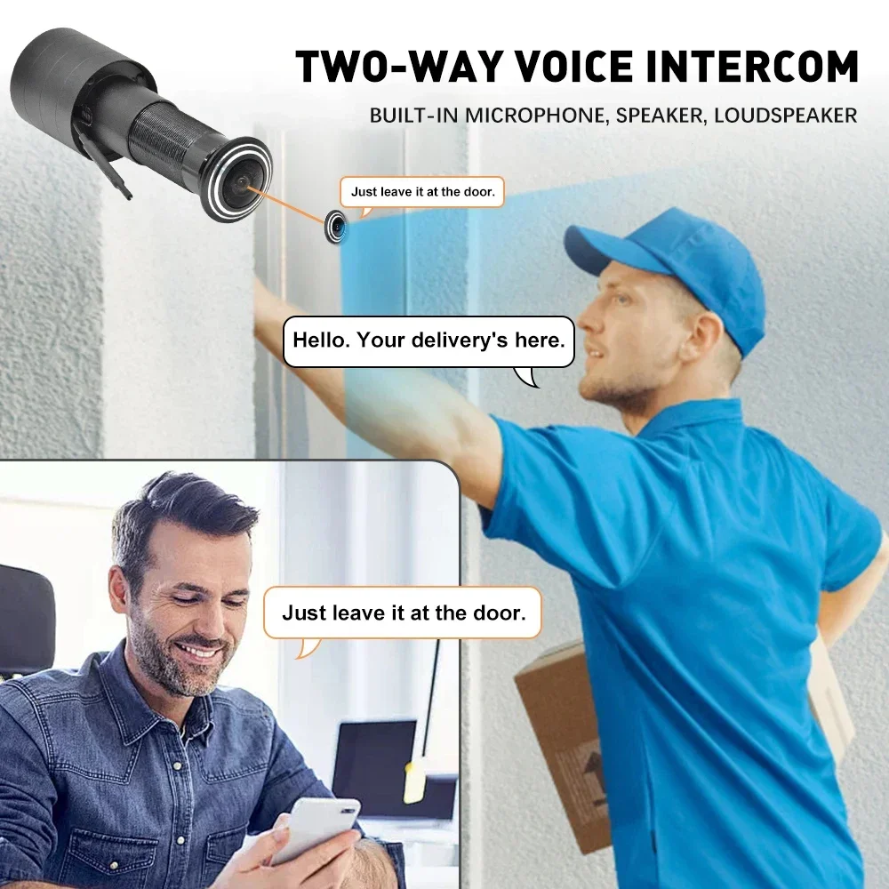 3MP HD 2.4G/5G WiFi Door Viewe - đánh giá và giá Smart Home Camera Ezviz