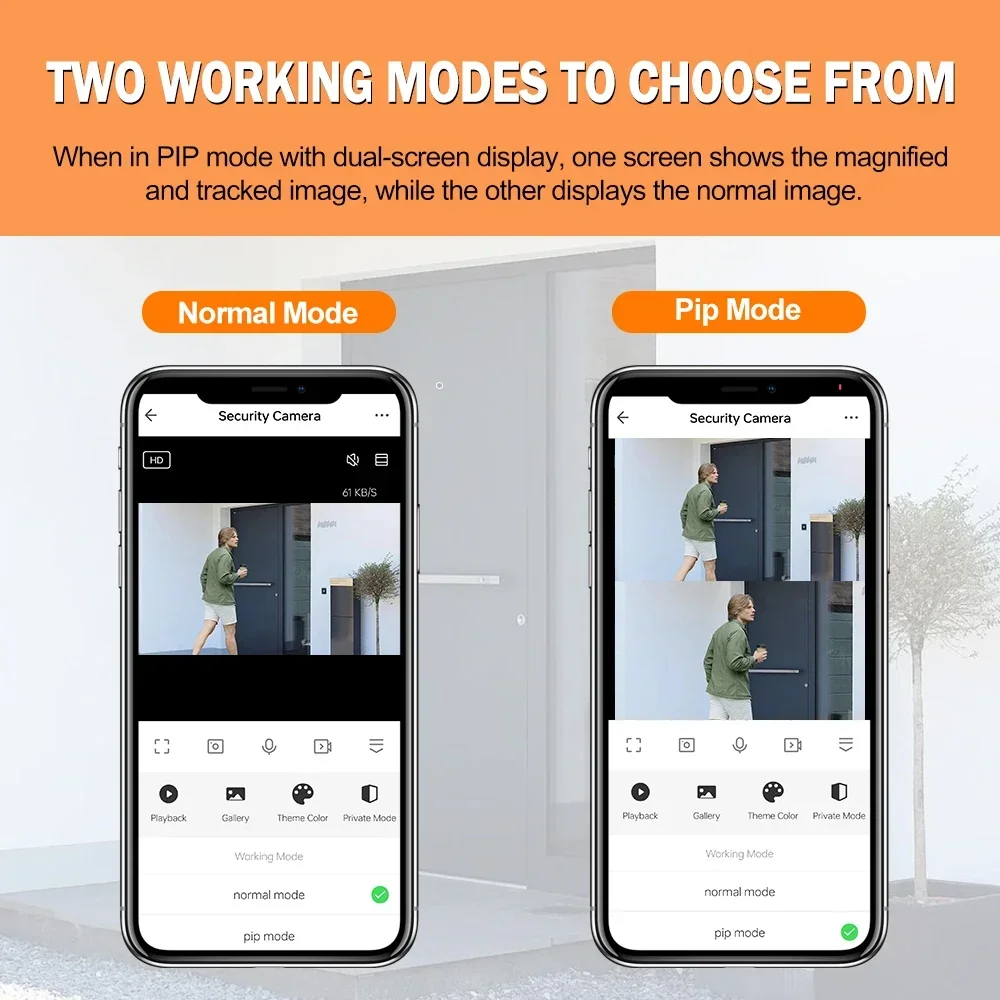 3MP HD 2.4G/5G WiFi Door Viewe - đánh giá và giá Smart Home Camera Ezviz