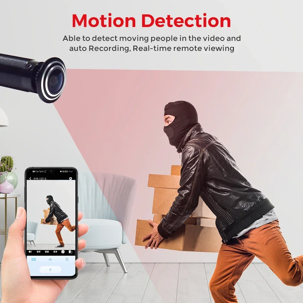 3MP HD 2.4G/5G WiFi Door Viewe - đánh giá và giá Smart Home Camera Ezviz