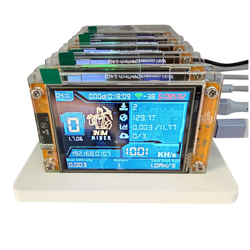 6X 1000KH/S Nmminer Nerdminer+ - đánh giá và giá Upgrade Smart Home