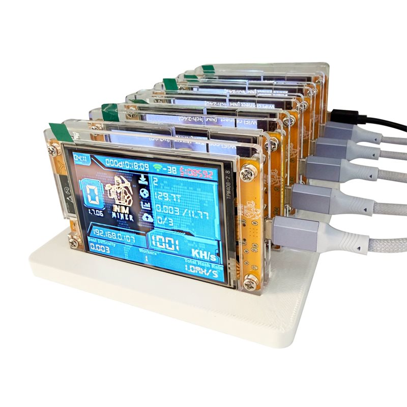 6X 1000KH/S Nmminer Nerdminer+ - đánh giá và giá Upgrade Smart Home