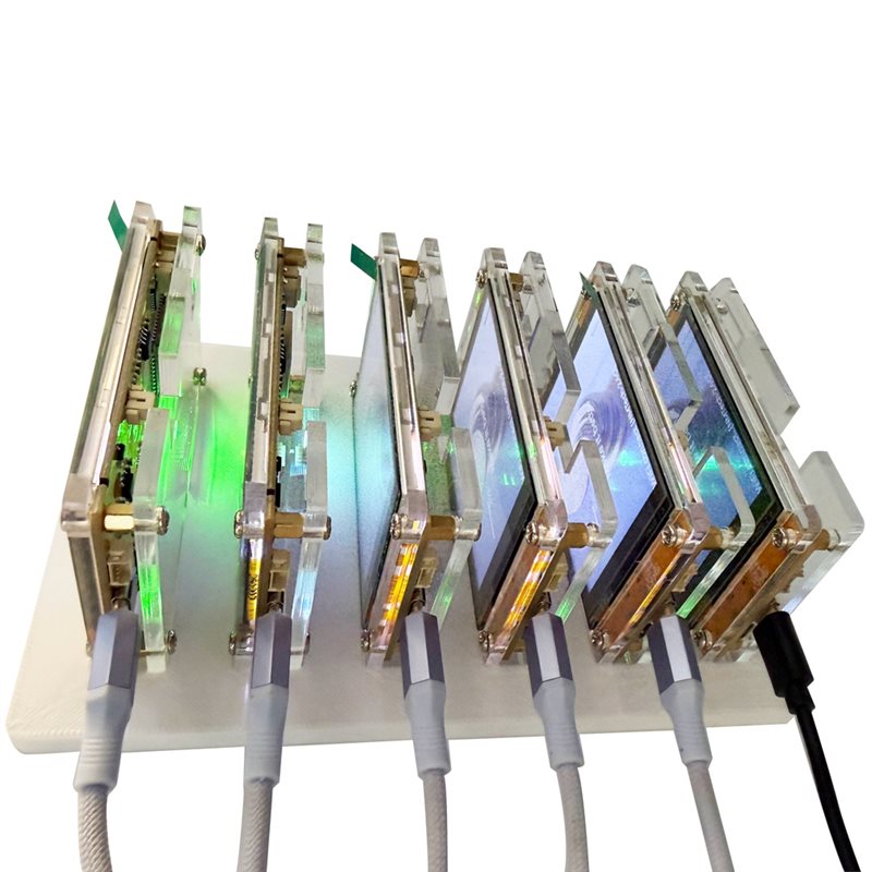 6X 1000KH/S Nmminer Nerdminer+ - đánh giá và giá Upgrade Smart Home