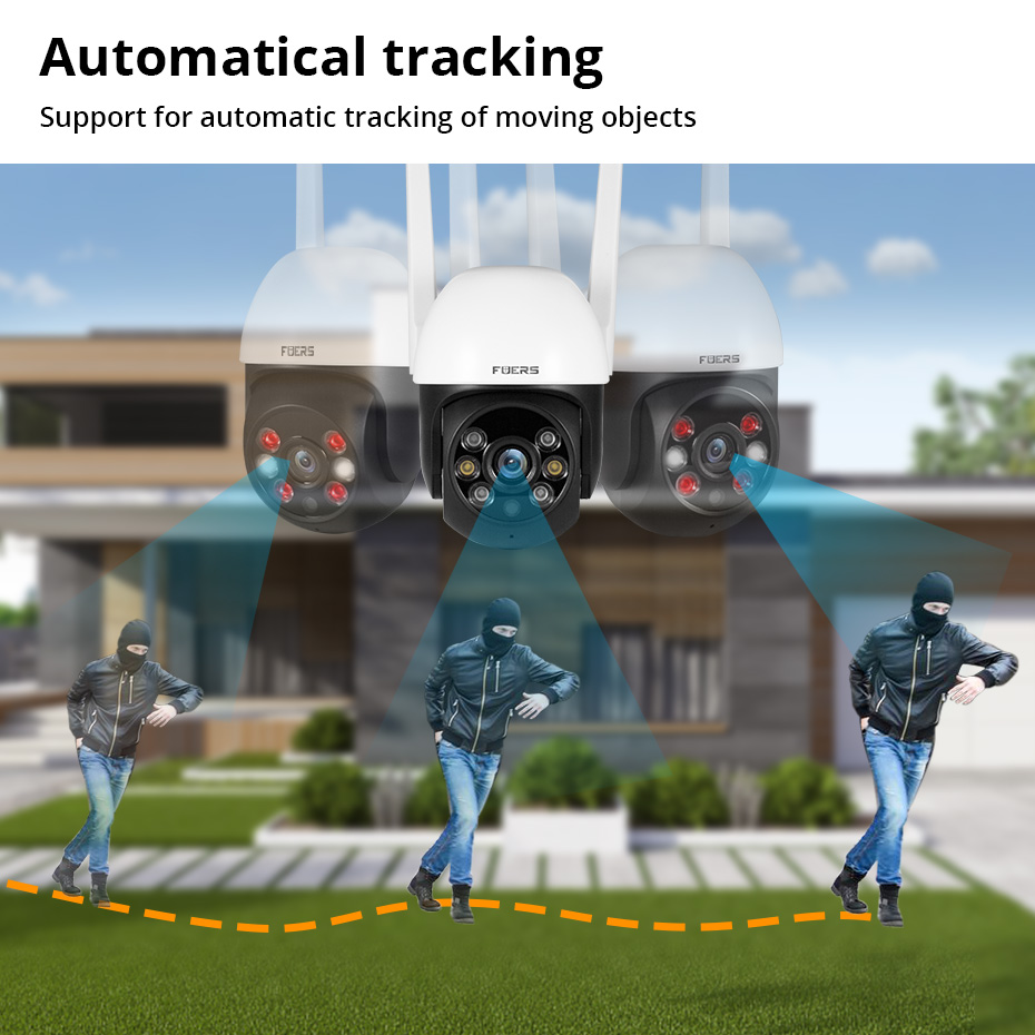 Fuers 8MP 4K IP Camera Outdoor - đánh giá và giá Smart Home Camera Ezviz