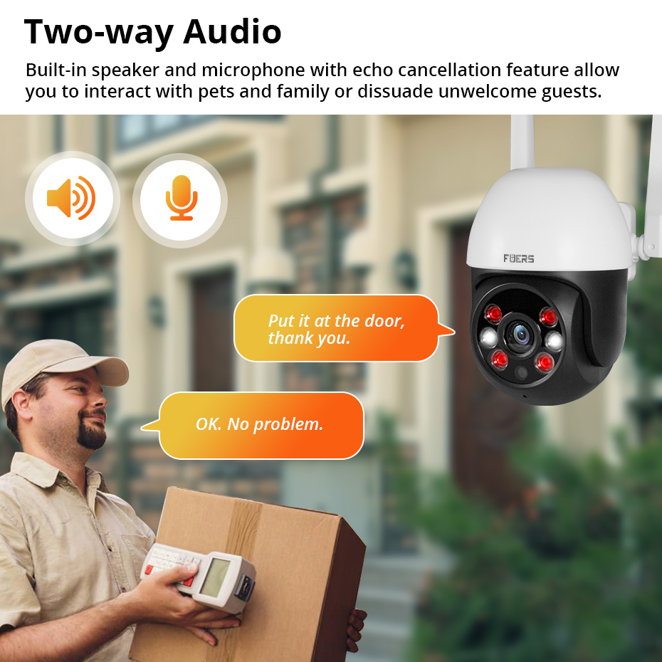 Fuers 8MP 4K IP Camera Outdoor - đánh giá và giá Smart Home Camera Ezviz