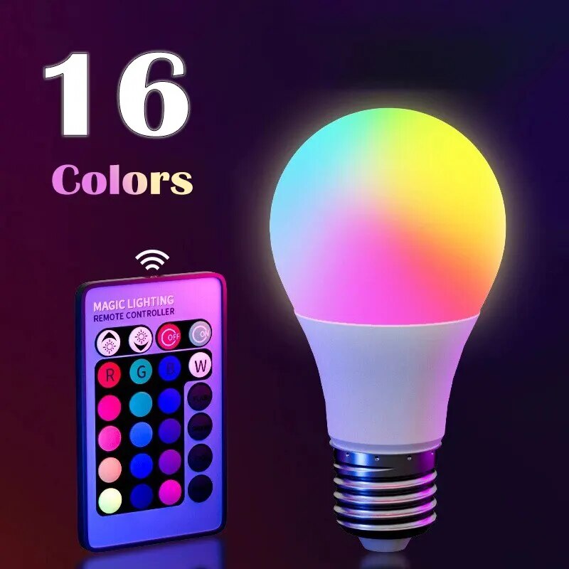 16 Colors RGB Bulb LED Multico - đánh giá và giá Smart Bulb