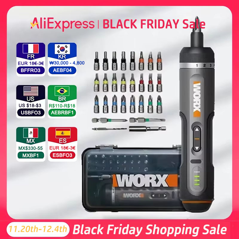 WORX WX242 Mini Electrical Scr - đánh giá và giá Smart Home Micro Bit