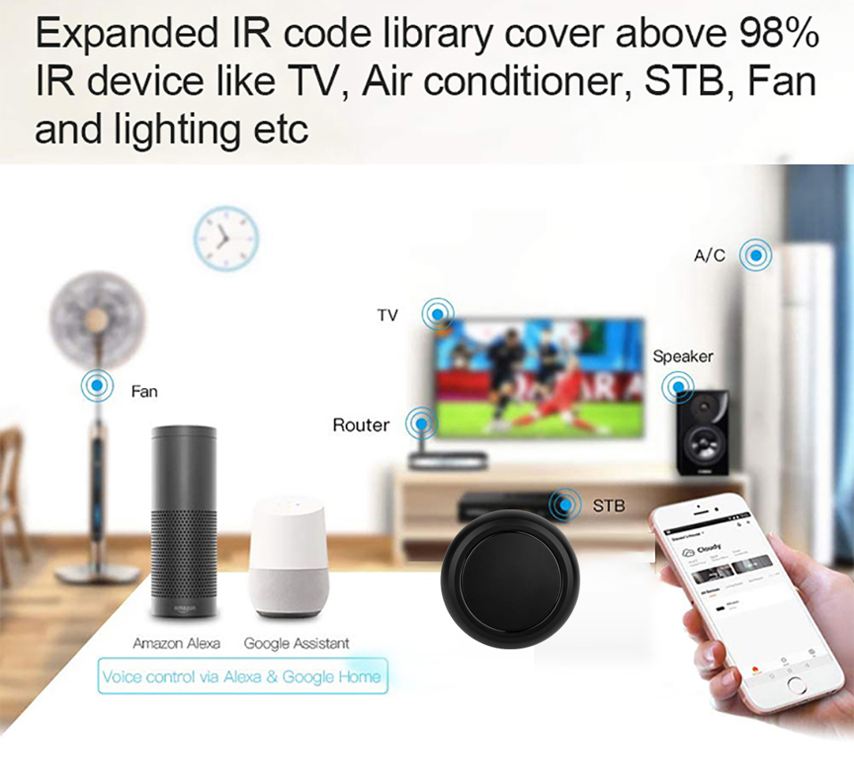 Tuya Smart Life APP IR Remote  - đánh giá và giá Smart Home Lg