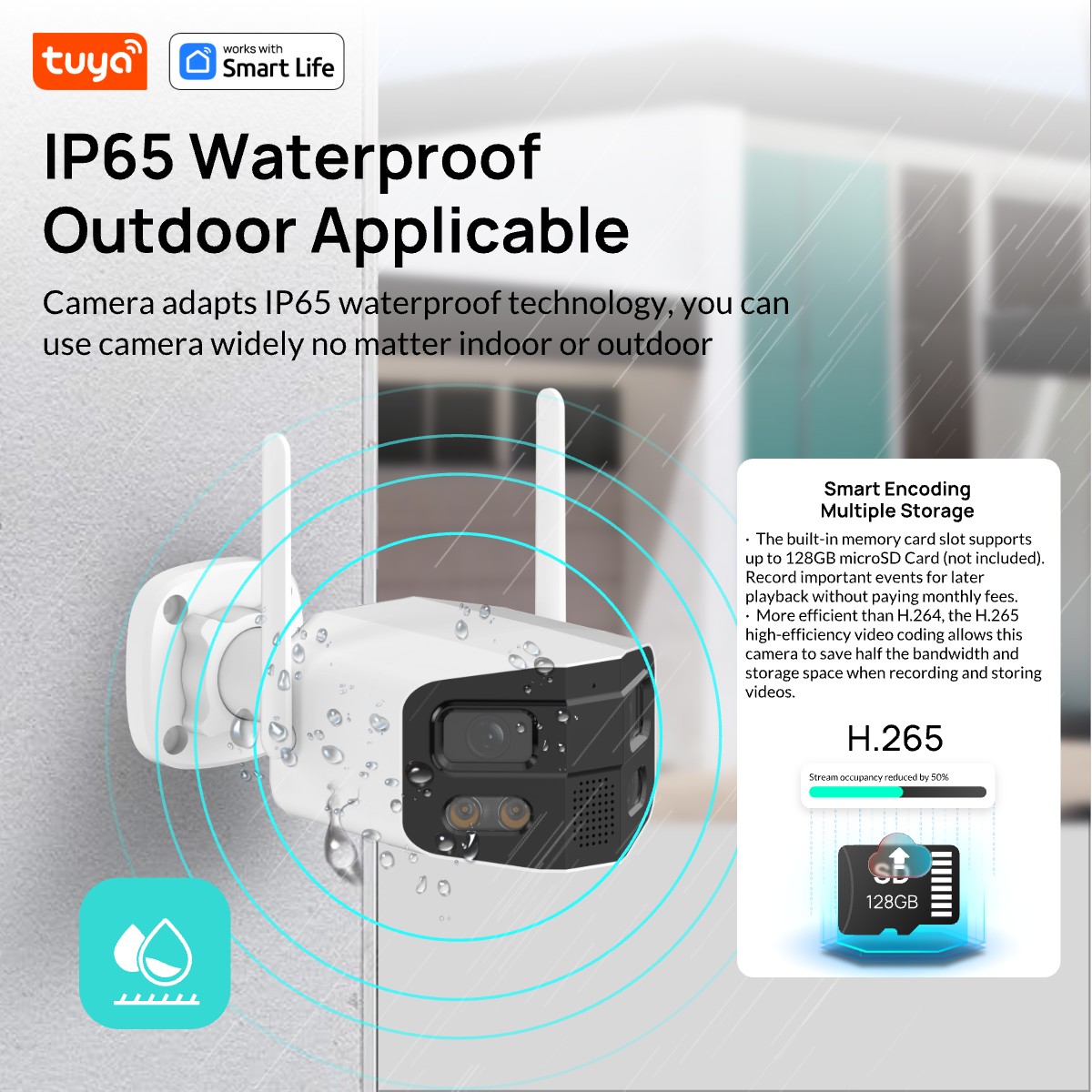 Tuya Smart 4MP 2.5K Dual-Lens  - đánh giá và giá Smart Home Camera Ezviz