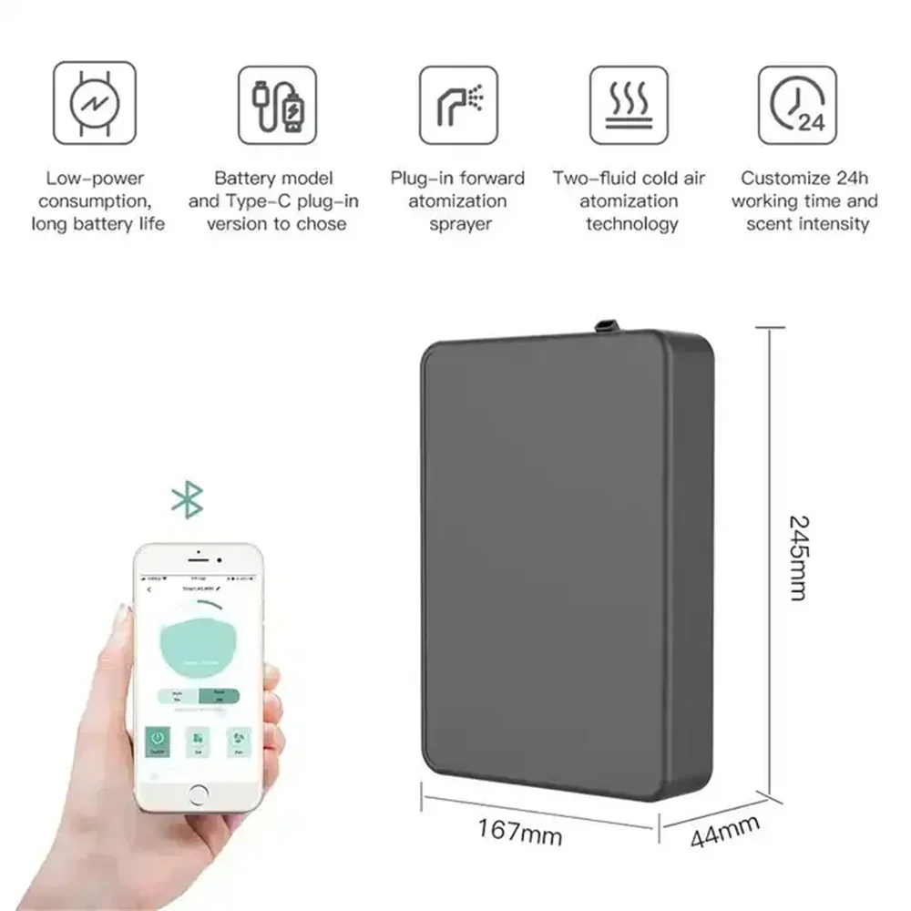 500ML Capacity Fragrance Diffu - đánh giá và giá Smart Home Fragrance Diffuser