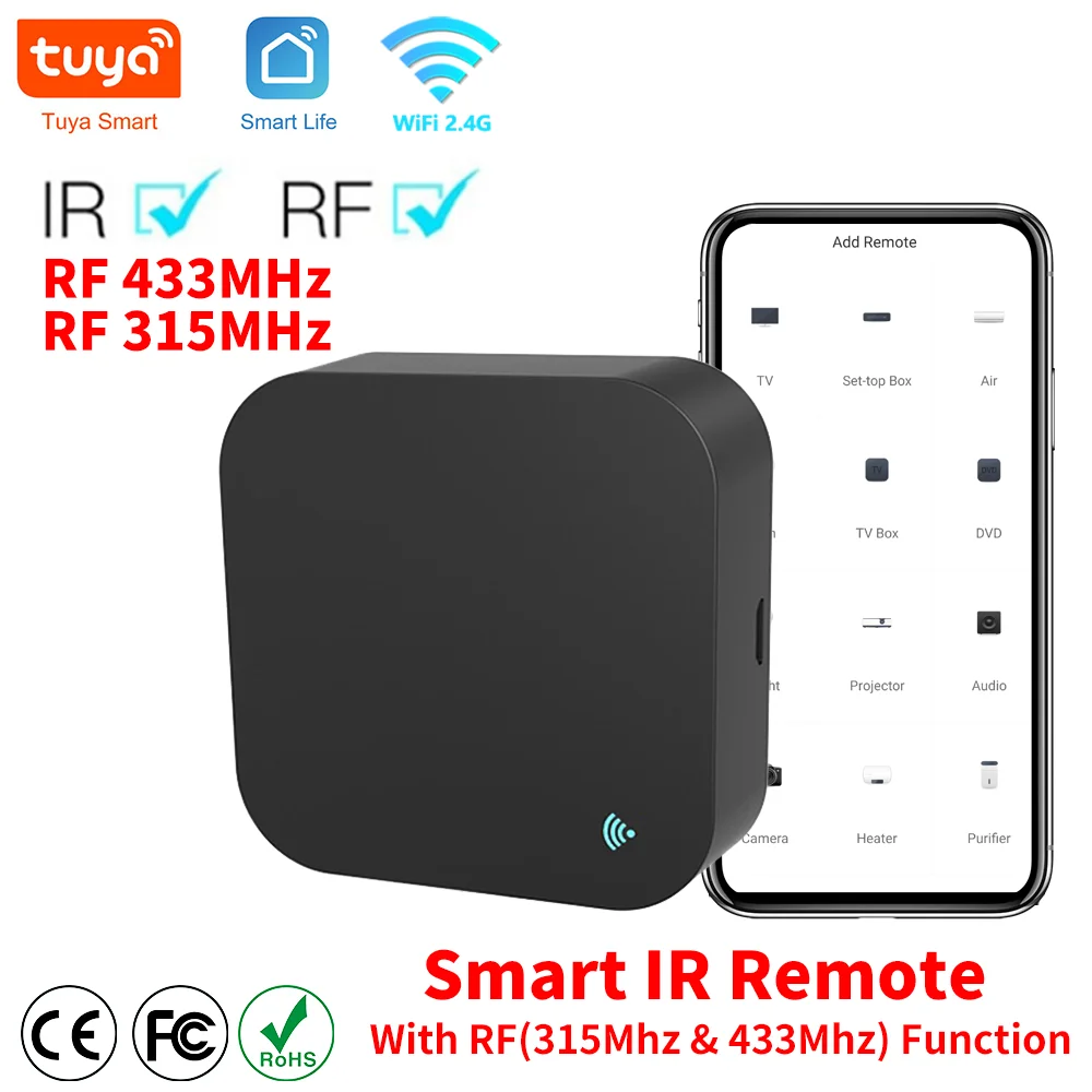 Tuya WiFi RF IR Remote Control - đánh giá và giá Smart Home Orvibo