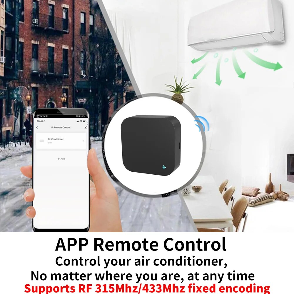 Tuya WiFi RF IR Remote Control - đánh giá và giá Smart Home Orvibo