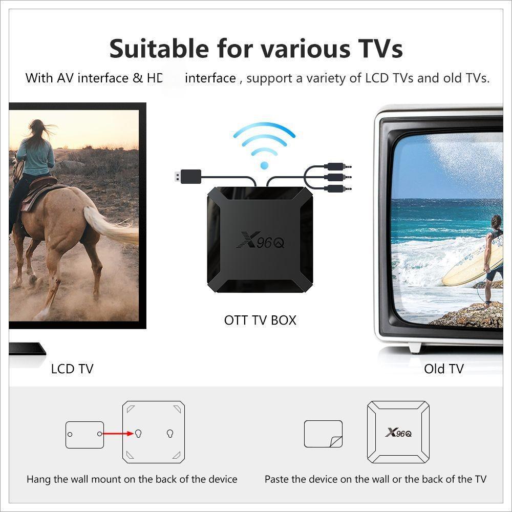 X96Q TV Box Android 10, H313 4 - đánh giá và giá Upgrade Smart Home