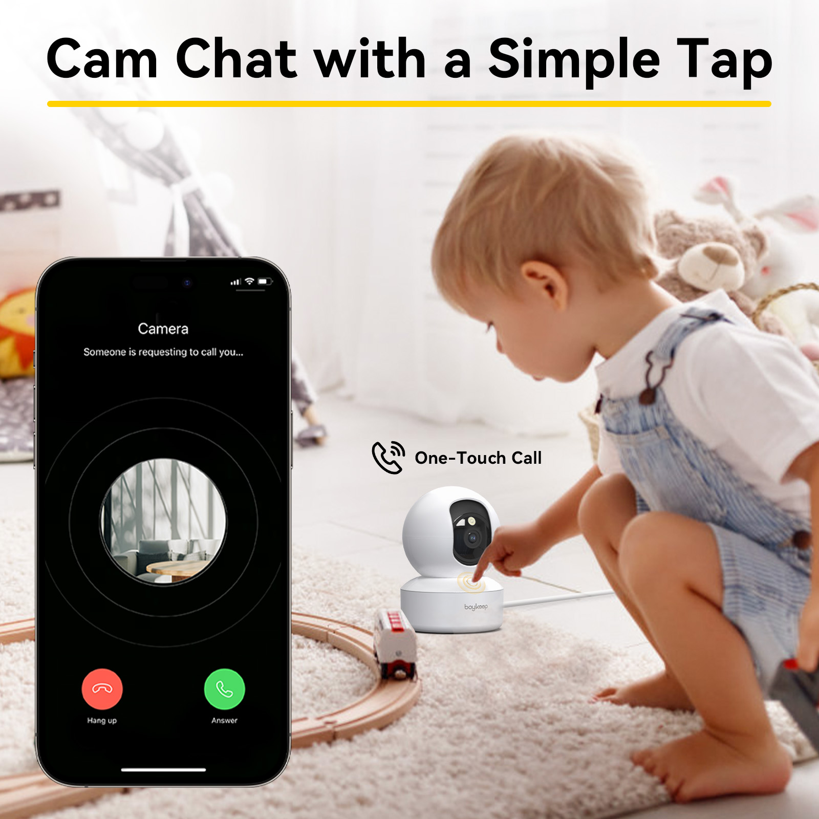 Boykeep 2K Pet Dog Camera with - đánh giá và giá Smart Home Camera Ezviz