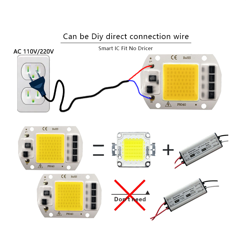 3000K 6000K LED COB Chip Light - đánh giá và giá Smart Bulb