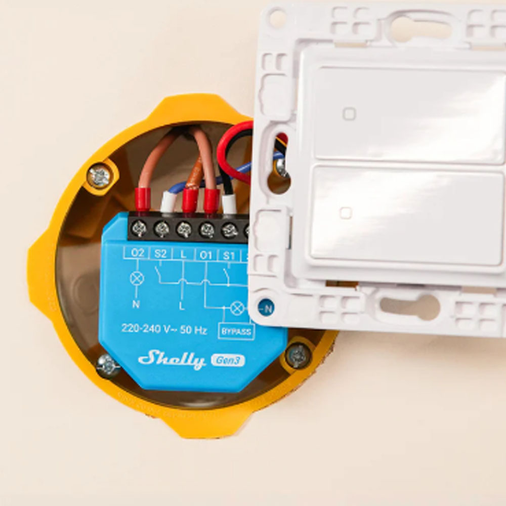 Shelly 2L Gen3 Zigbee Smart Sw - đánh giá và giá Smart Light Switch
