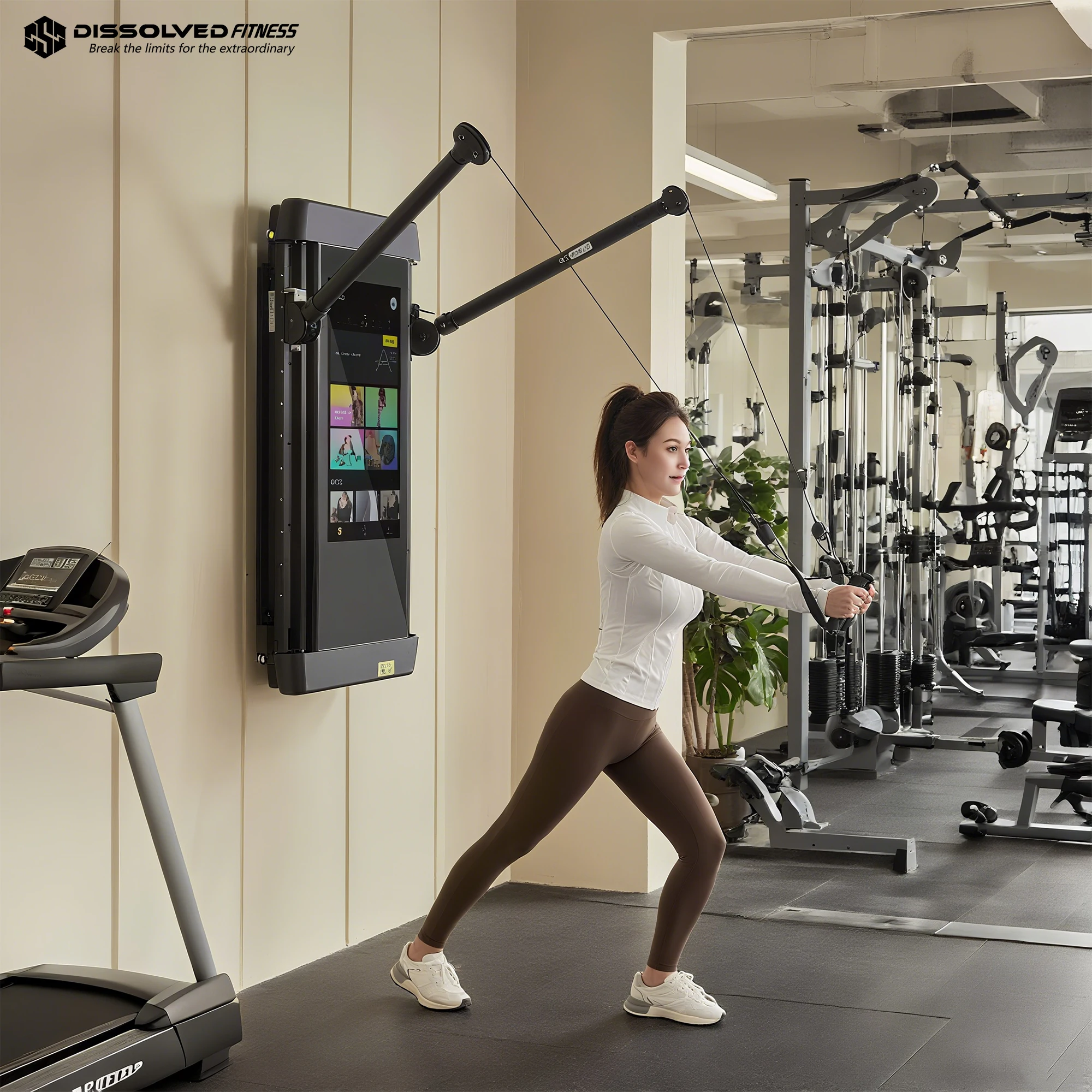 Smart AI LCD Training Mirror W - đánh giá và giá Smart Home Gym