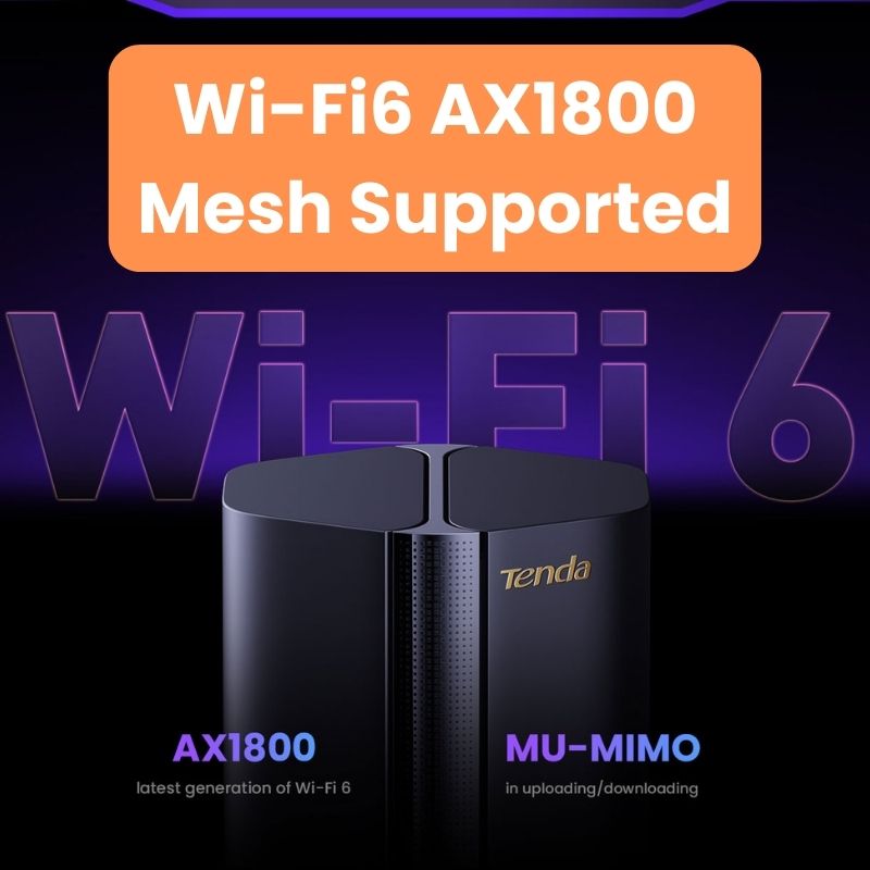 Tenda 5G SIM Wi-Fi6 Router AX1 - đánh giá và giá Smart Home Router
