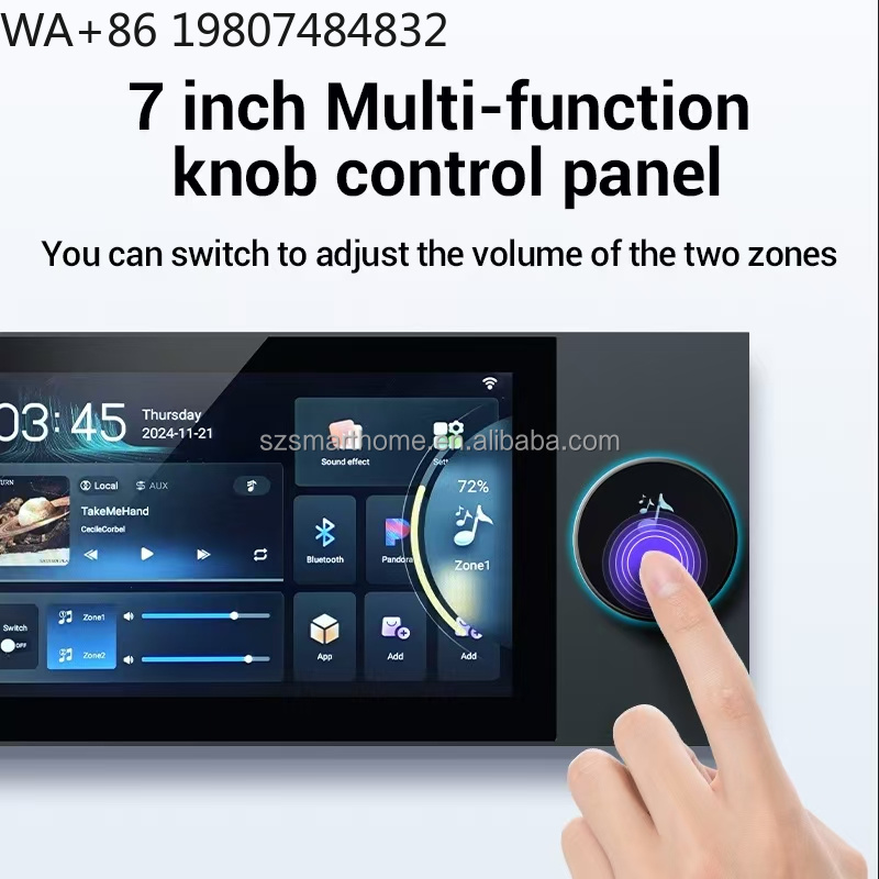7 Inch 8-Channel Zigbee3.0 Gat - đánh giá và giá Smart Home Panel