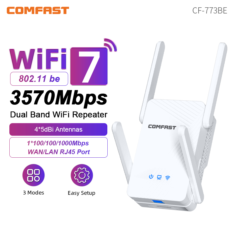 Comfast 3570Mbps WiFi Repeater - đánh giá và giá Smart Home Router