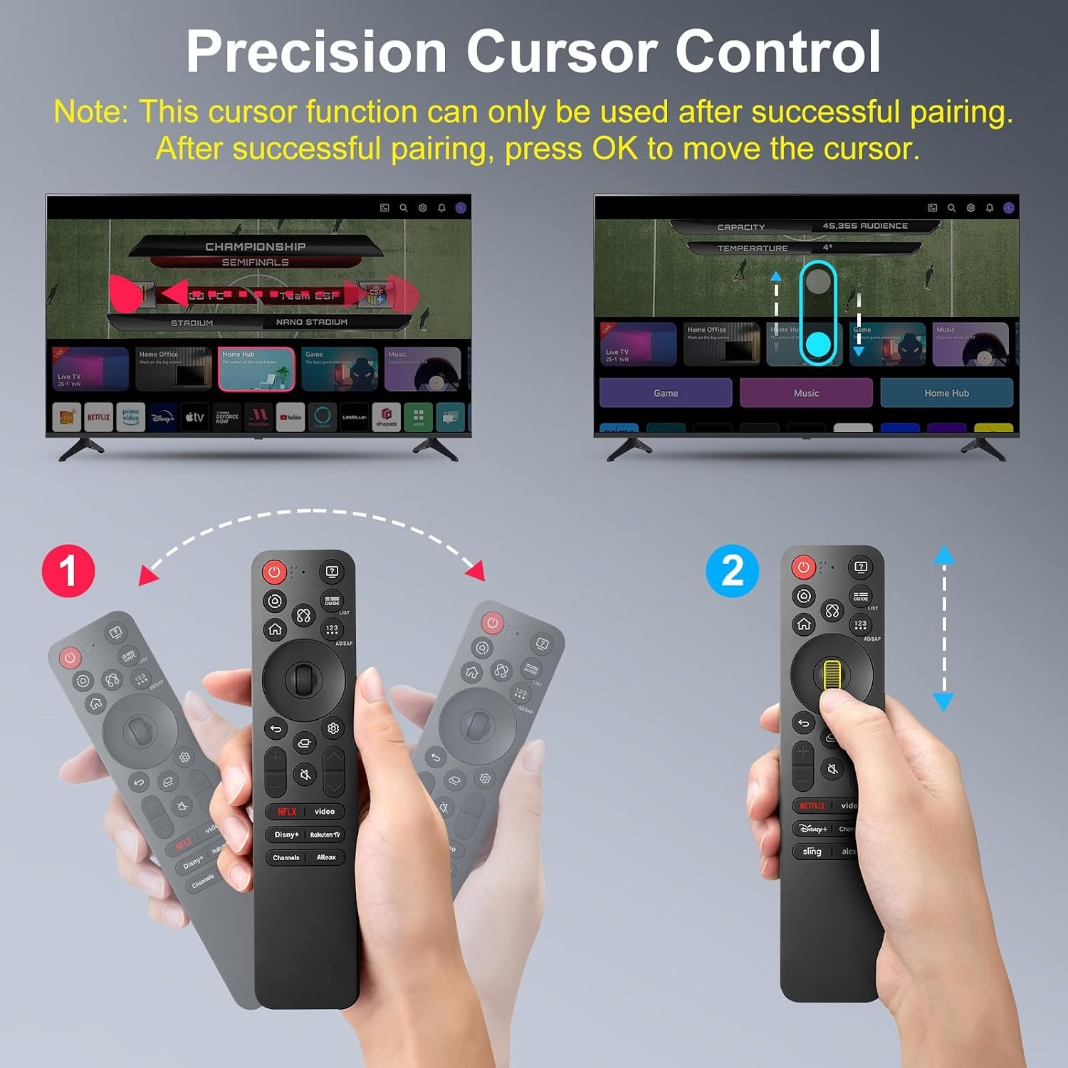 Magic Control for LG Smart TV  - đánh giá và giá Smart Home Lg