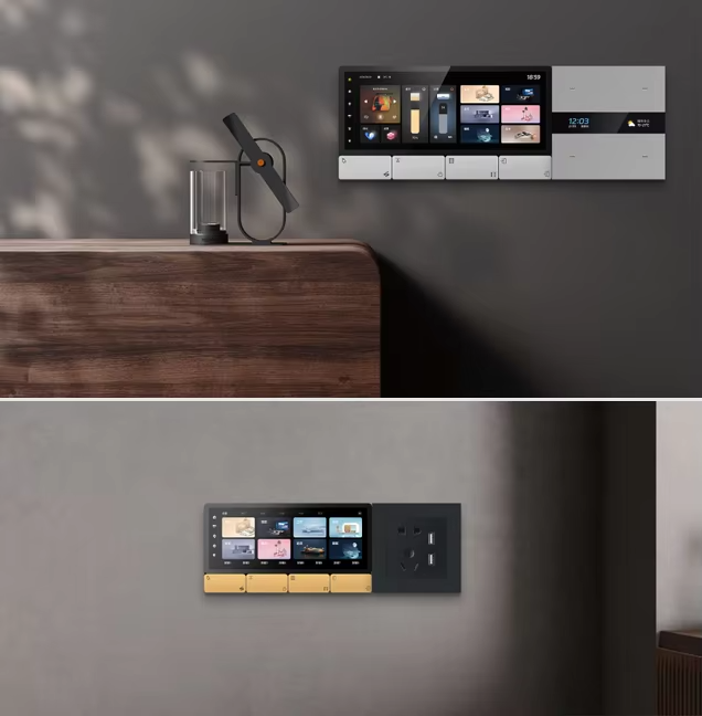 F5 Tuya UK Touch Screen Music  - đánh giá và giá Smart Home Panel