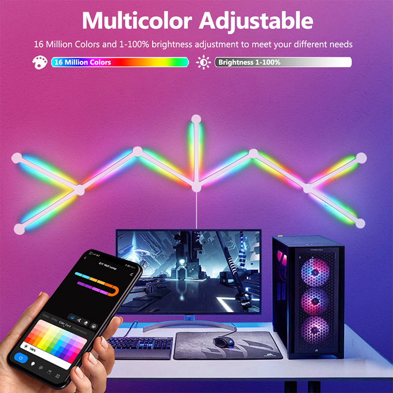 Smart RGB Wall Lamp, Bluetooth - đánh giá và giá Smart Bulb