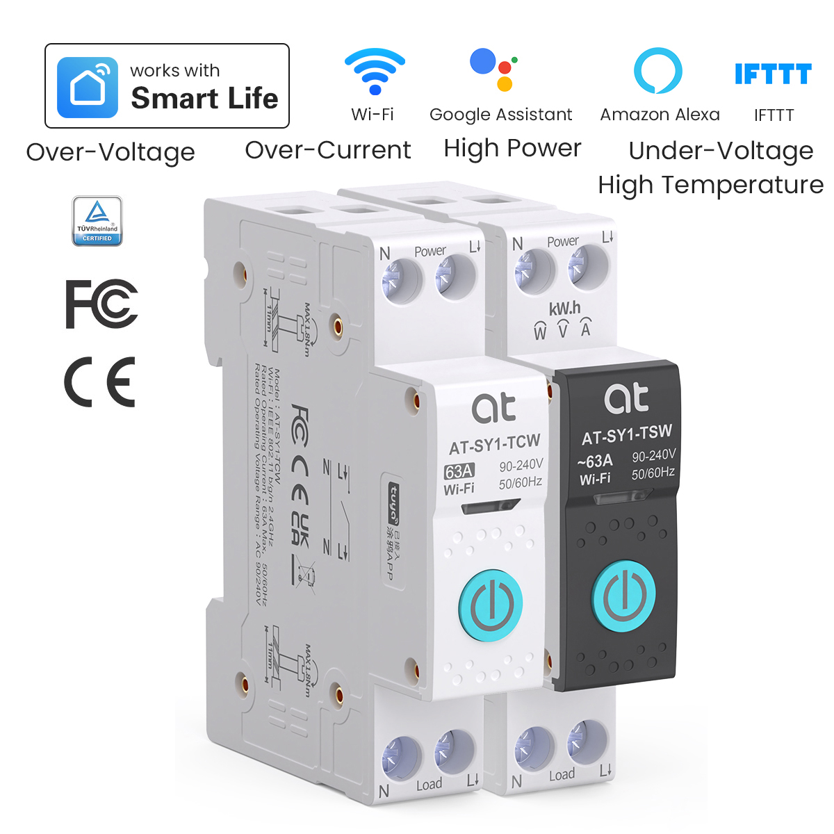 Tuya WiFi Circuit Breaker Smar - đánh giá và giá Smart Light Switch
