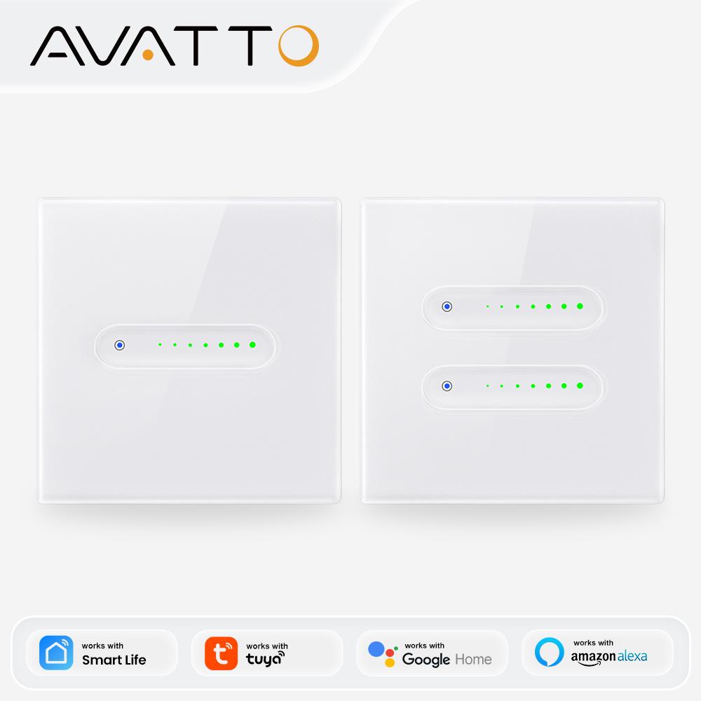 AVATTO WiFi 1/2 Gang Smart Dim - đánh giá và giá Smart Home Panel