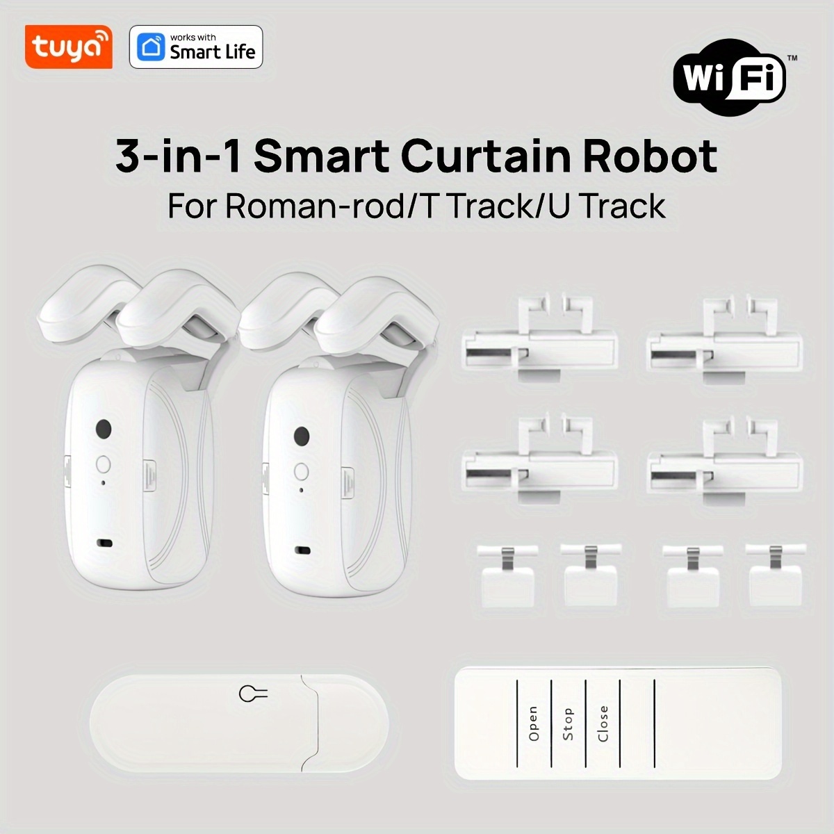 1/2PCS Tuya Smart WiFi Curtain - đánh giá và giá Smart Curtain Robot
