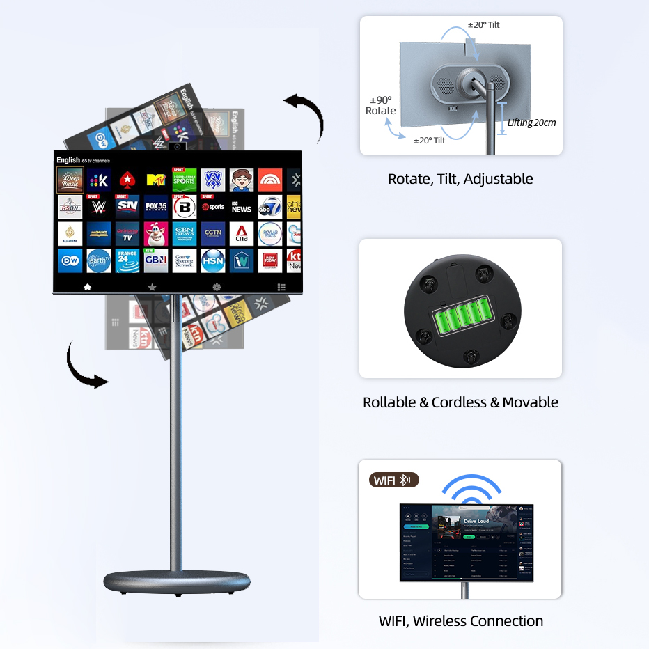 Smart Portable TV Display Mobi - đánh giá và giá Smart Home Speaker