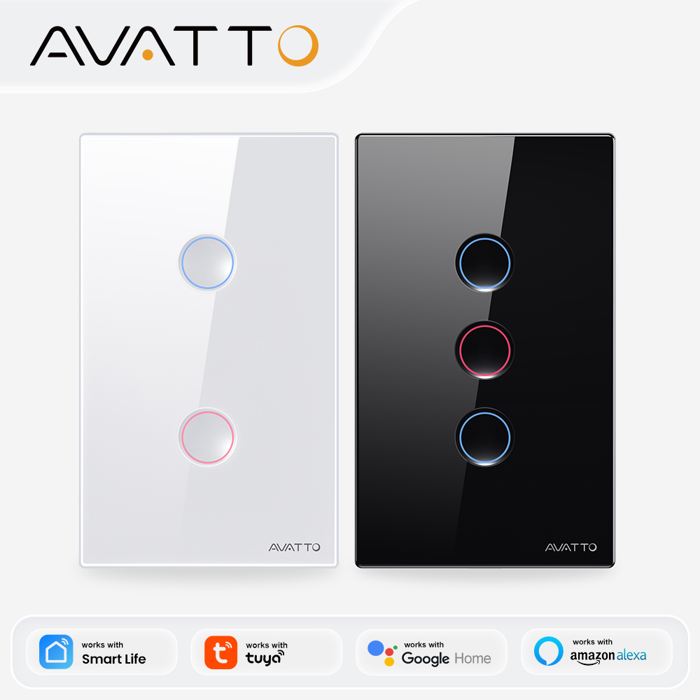 AVATTO 1/2/3/4 Gang ZigBee Sma - đánh giá và giá Smart Light Switch