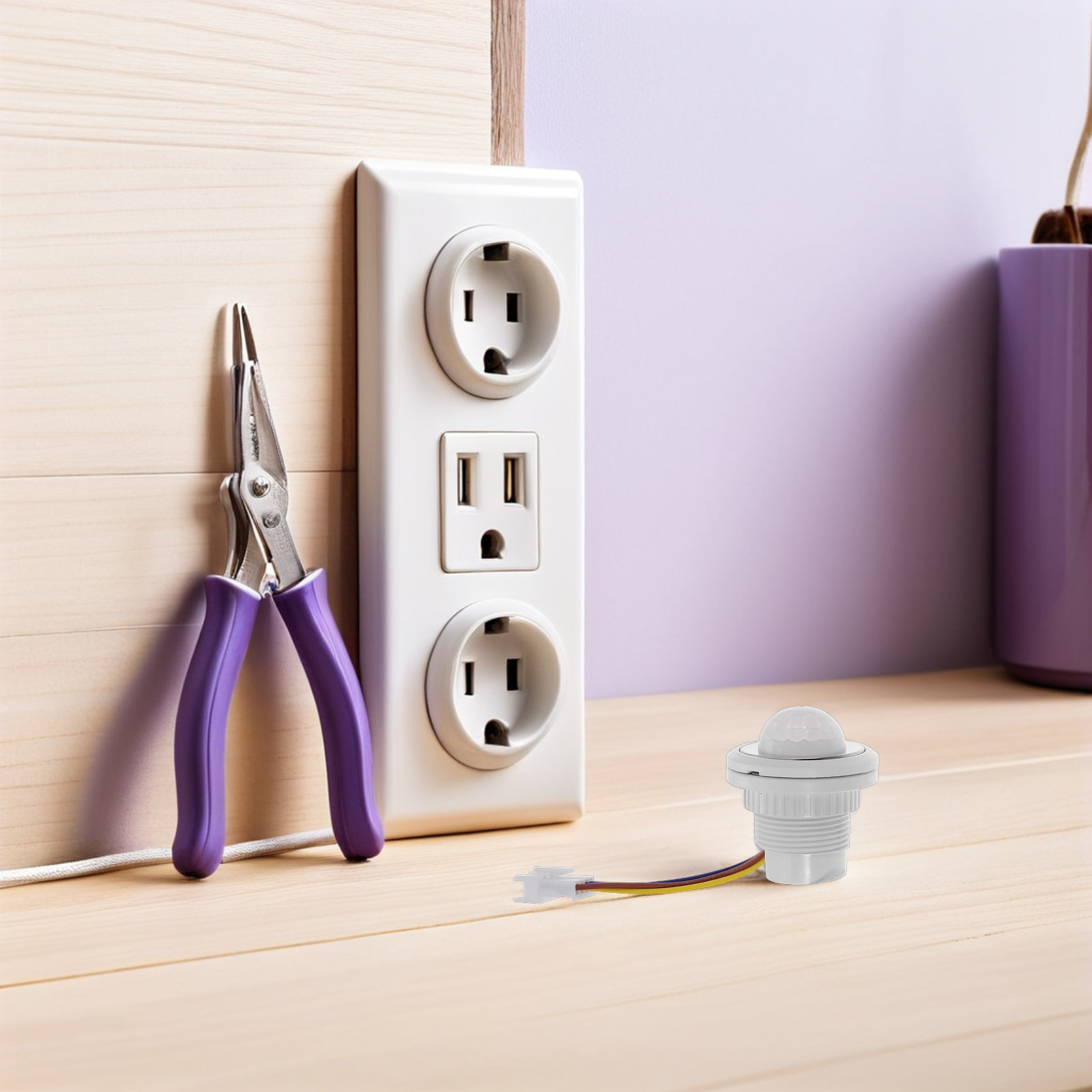 Smart Motion Sensor Light Swit - đánh giá và giá Pir Motion Sensor
