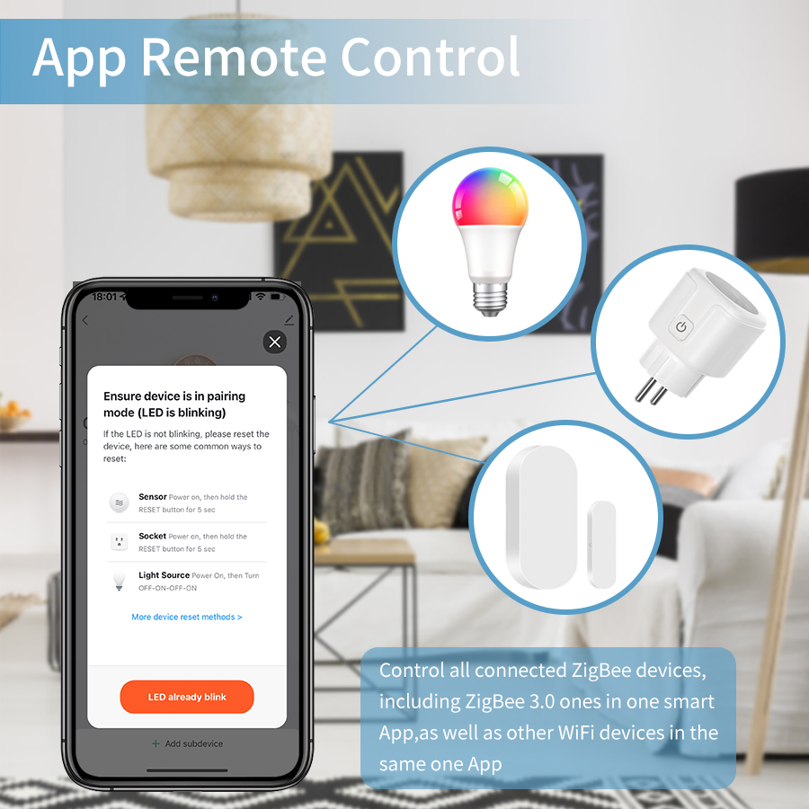 Tuya Smart Multi Mode Gateway  - đánh giá và giá Smart Home Orvibo