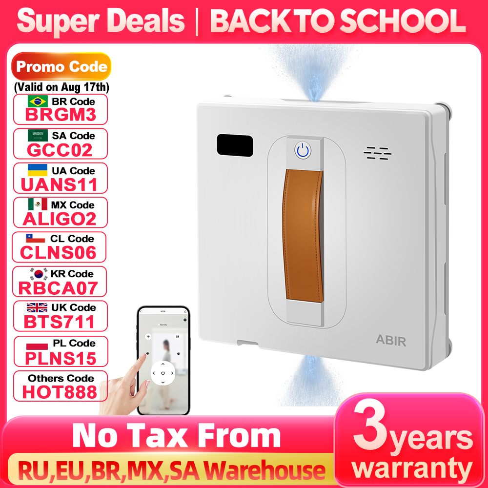 Window Vacuum Robot Cleaner AB - đánh giá và giá Vacuum Cleaner Smart Home