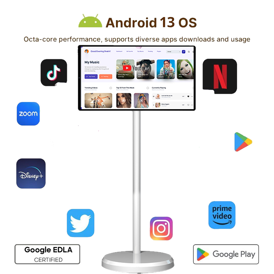 21.5 Inch LED White Battery-Po - đánh giá và giá Smart Home Speaker