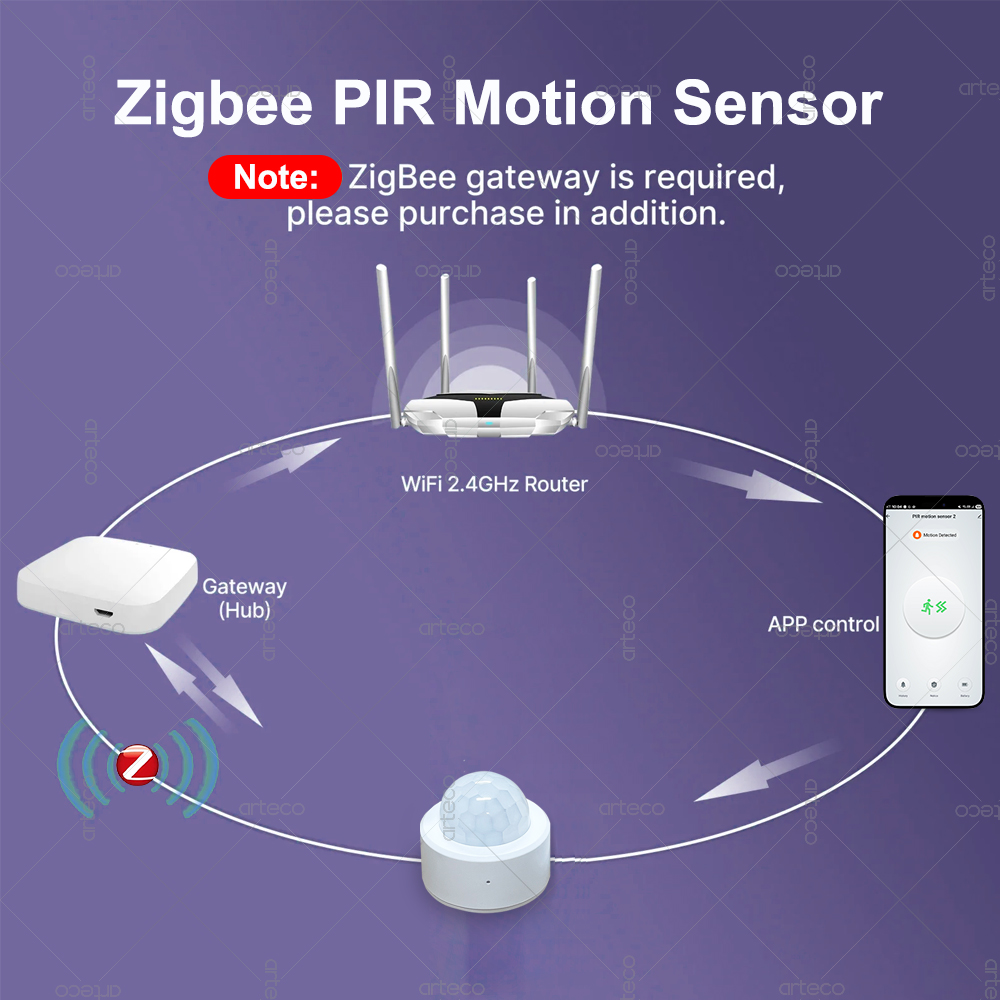 Zigbee 3.0 Mini PIR Motion Sen - đánh giá và giá Pir Motion Sensor