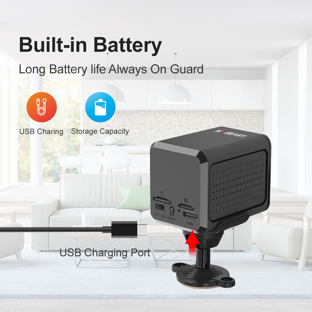 LS VISION Mini Camera 4g Sim C - đánh giá và giá Smart Home Camera Ezviz