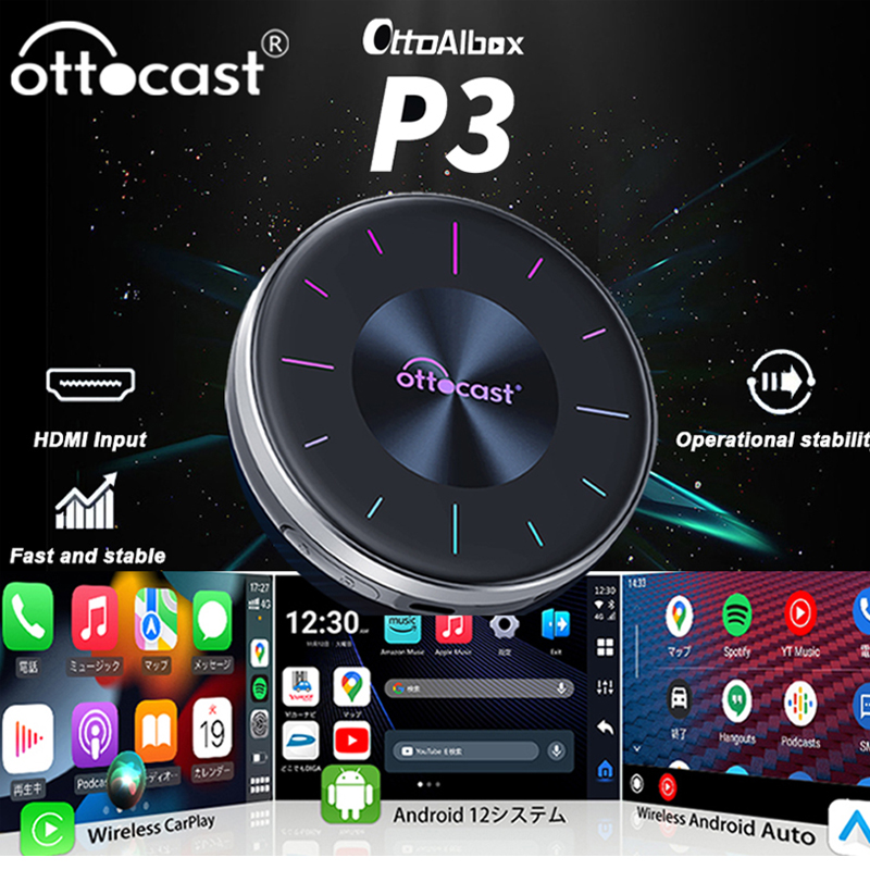 OTTOCAST P3 CarPlay AI Box Wir - đánh giá và giá Smart Home Orvibo
